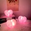 Atmosphere Decoration Heart Shaped  LED Lamp Three-dimensional Ambient Light  Qixi Festival