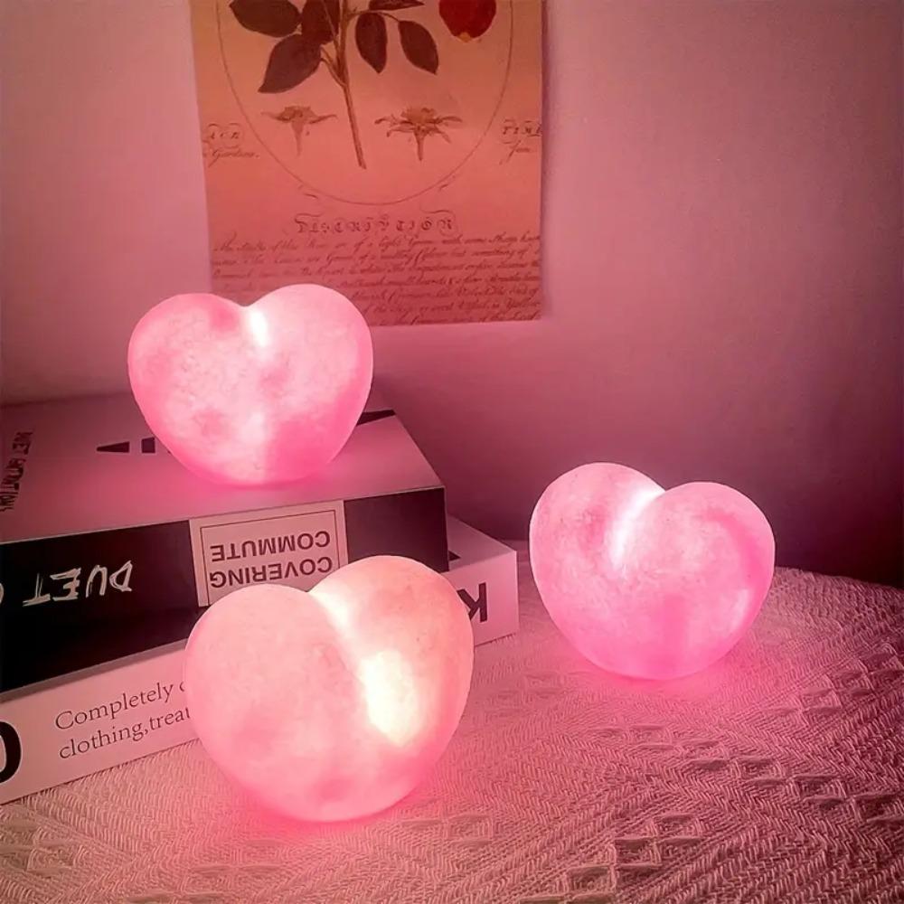 Atmosphere Decoration Heart Shaped LED Lamp Three-dimensional Ambient Light Qixi Festival