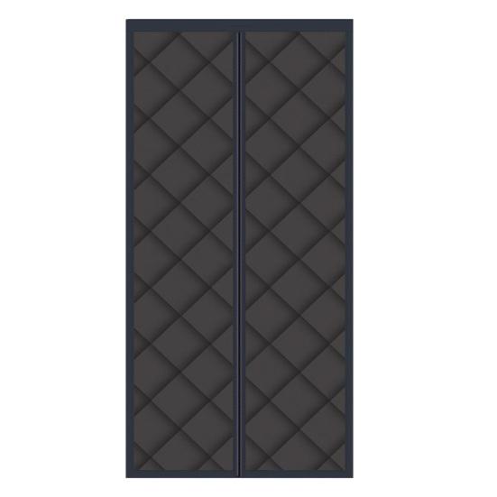 

Магнитная тепловая дверная штора Сверхпрочный утепленный чехол для двери Магнитная застежка Ветрозащитная Звукоизоляционная дверная штора для утепления входа Патио-дверь XXXL