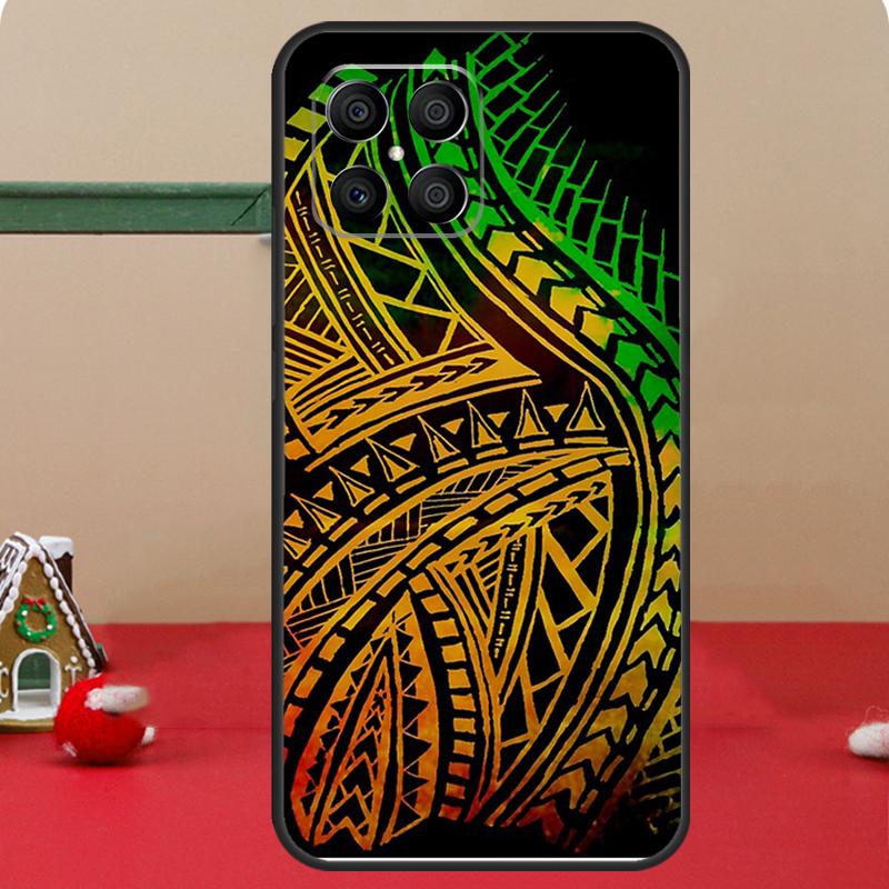 Polynesian Mix Case For Honor Magic 6 7 8 Pro Honor 400 200 70 90 Lite X8c X8b X9a X9b X9c X9d Win RT Cover