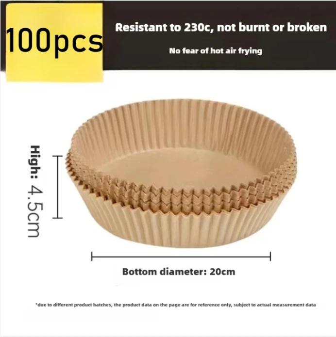 Air Fryer Liner Fryer Air Accessories Aerogrill Parchment Disposable Liner Non-Stick Parchment Baking Oven Paper Accessories
