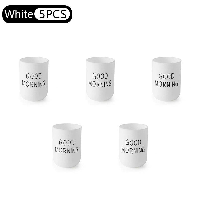 Portable Couple Toothbrush Washing Mouth Cups Plastic Home el Tooth Brush Holder Bathroom Accessories Mouthwash Storage Cups