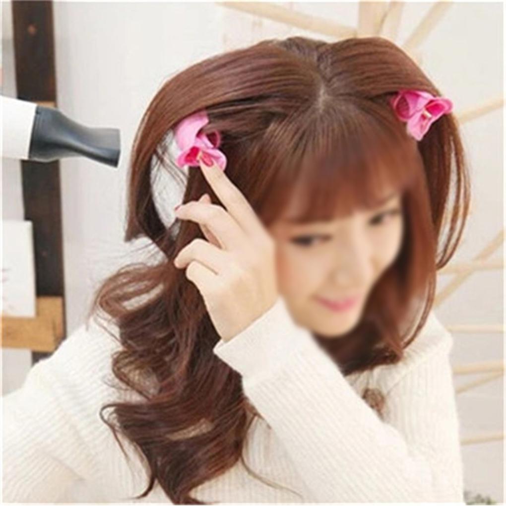 Women Hair Root Clip Volumizing Fluffy Styling Curling Bangs Rollers Portable Household Washable Hairpins Clamps Makeup