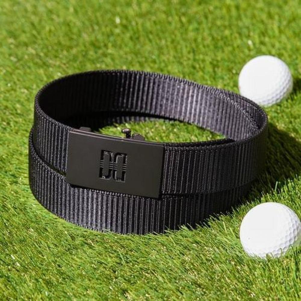 Daks Automatic Belt Black Nylon Casual Belt Dbbe6f126bk Single option