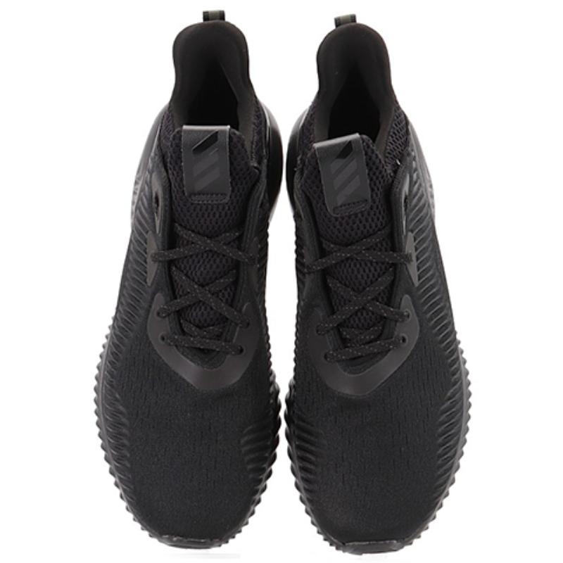 Adidas Alphabounce+ 'Triple Black' Sneakers FW4685