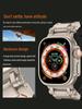 Compatible Silicone Explorer Band for Apple Watch Series 8, 9, and Ultra Models