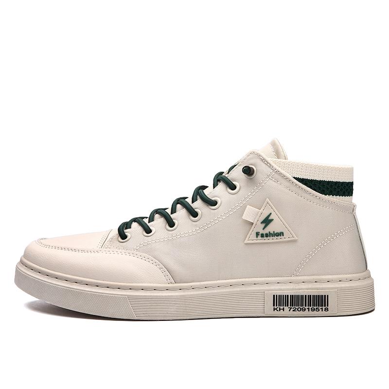 Fashion 2025 New Trendy Versatile Shoes Men's Spring New Breathable White Shoes Men's Sports and Leisure Board Shoes Trendy Shoes