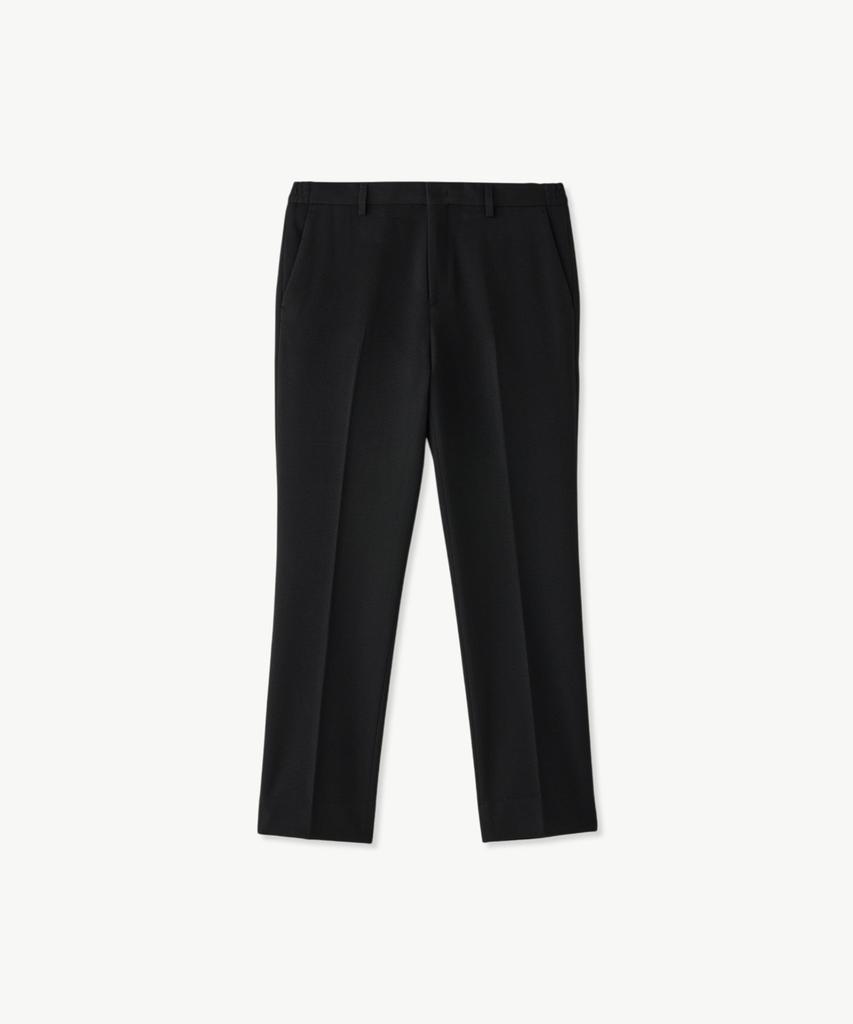 STCO Vibe Shift Twill Elastic Waist Slacks_Black (Straight Fit)_Sepxa02Csb