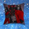 Skibidi Toilet Pillow for Sofa Seat Chair DecorativeModern Home Decor Print Throw Cushion