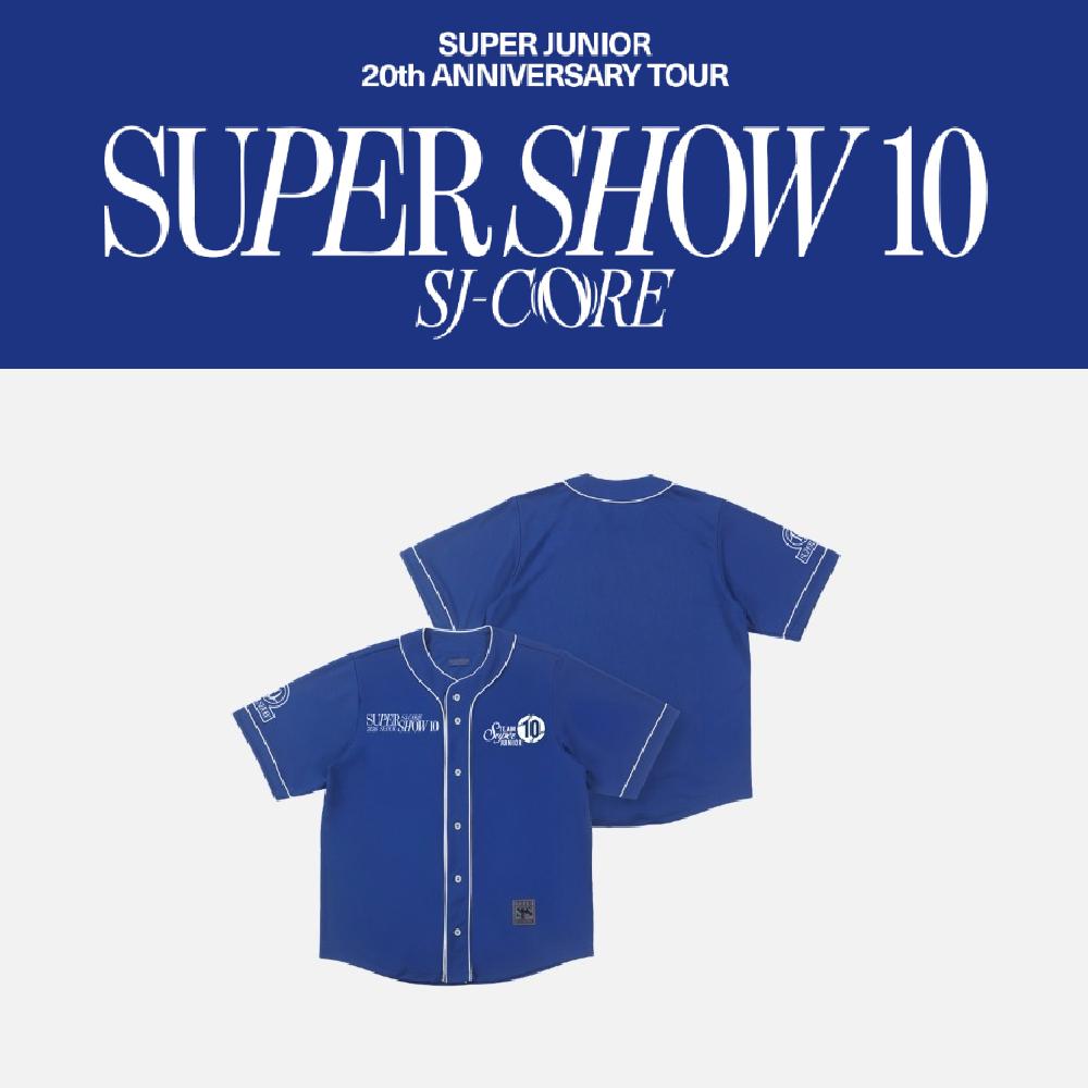 Предзаказ SUPER JUNIOR SUPER SHOW 10 SJ-CORE Бейсбольная форма NON-MARKING ver.