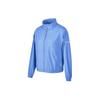 Loose Fit Breathable Quick Dry Jacket With Stand Collar And Zipper Women Jackets Persian-Blue P224W018-03Z1
