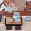 Bafangli Xishi Ceramic Tea Set (10-piece)