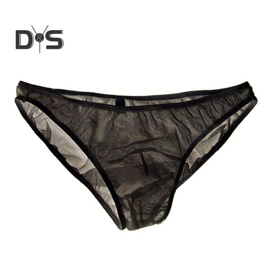 Men Briefs Mid-rise Transparent High Stretch Design Breathable Smooth Lines Boxer Panties See-through Underwear