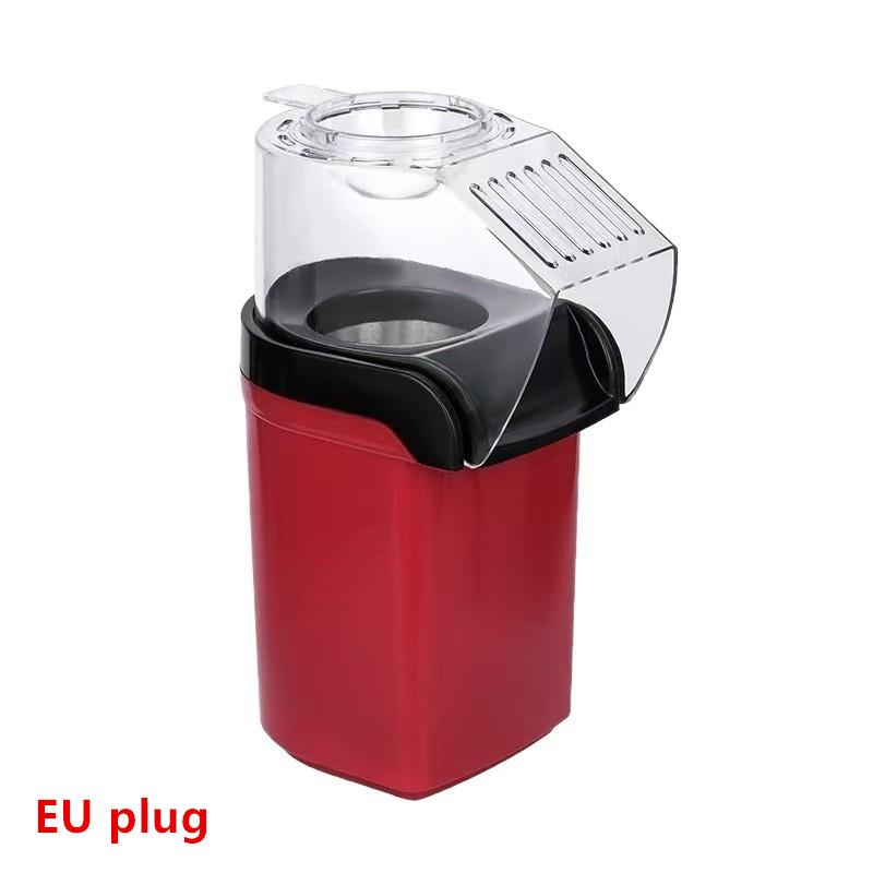 Premium Mısır Patlatma Makinesi Mini Hava Patlatmalı Hızlı Isıtma Şık Kompakt Ev Atıştırmalık Makinesi Film Geceleri veya Partiler İçin