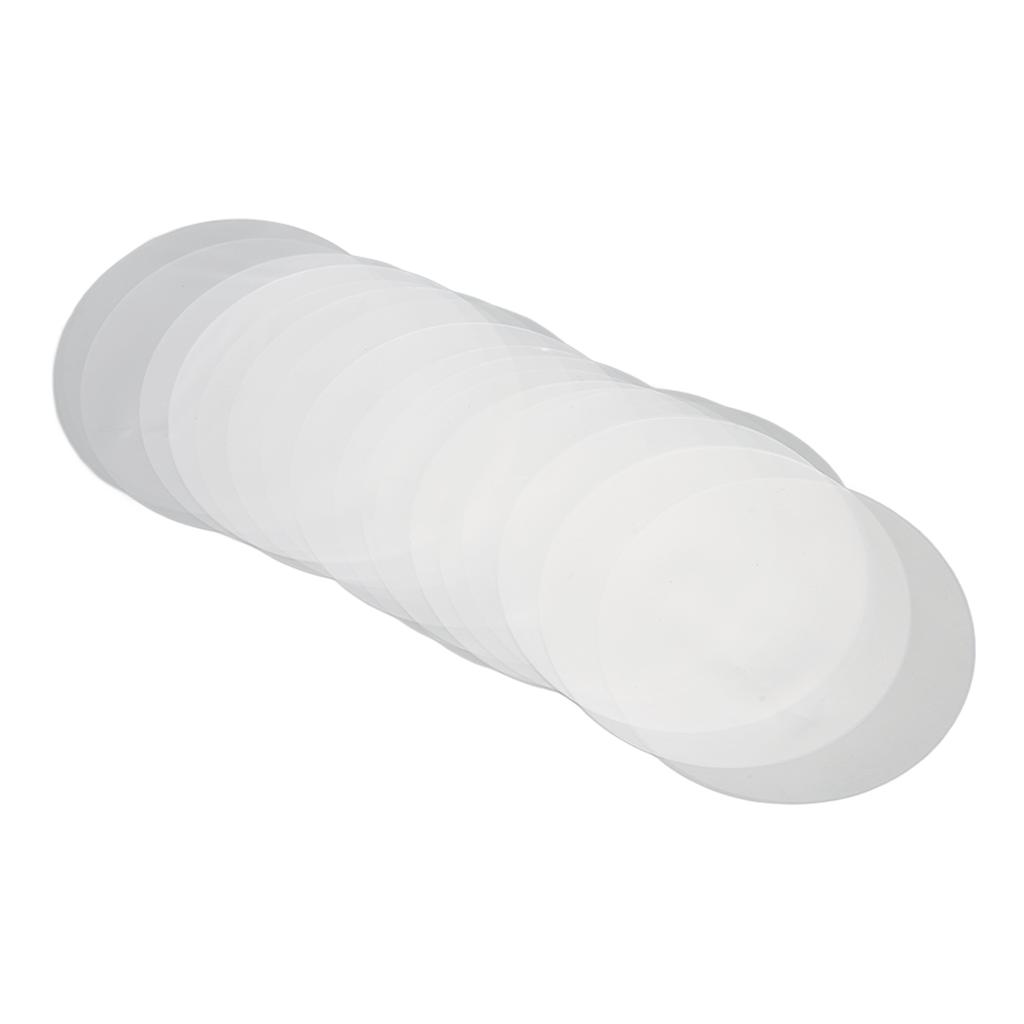 50pcs Watch Dial Case Back Pad Protector Plastic Protector Sheets for Watch Dials with Storage Box