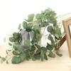 Elegant Artificial Eucalyptus Leaf Vine Real Touch Fake Plants  Outdoor Indoor Garden