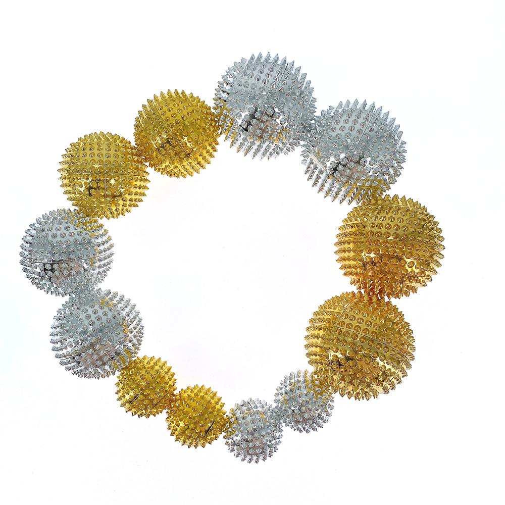 1 paar Yoga Fitness Ball Magnetfeldtherapie Massager Magnet Hand Akupunktur Ball Akupunkturpunkt Nadel Massage Männer Frauen Druckentlastung