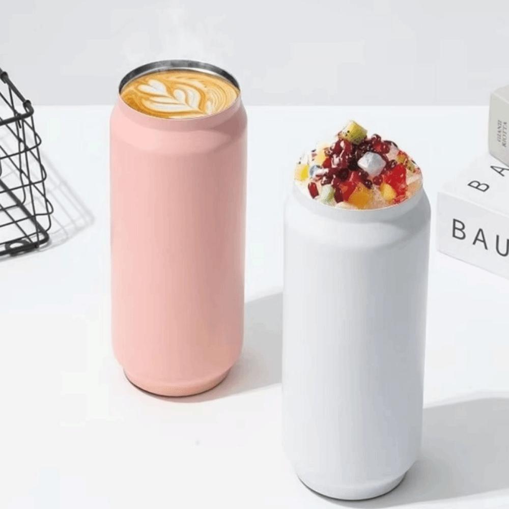 Wide Mouth Thermal Water Bottle 500ML Vacuum Flask Gift Sport Thermos Cup  Outdoor Activities