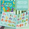 Wooden Magnetic Fraction Board Educational Toy For Third Grade Math Learning