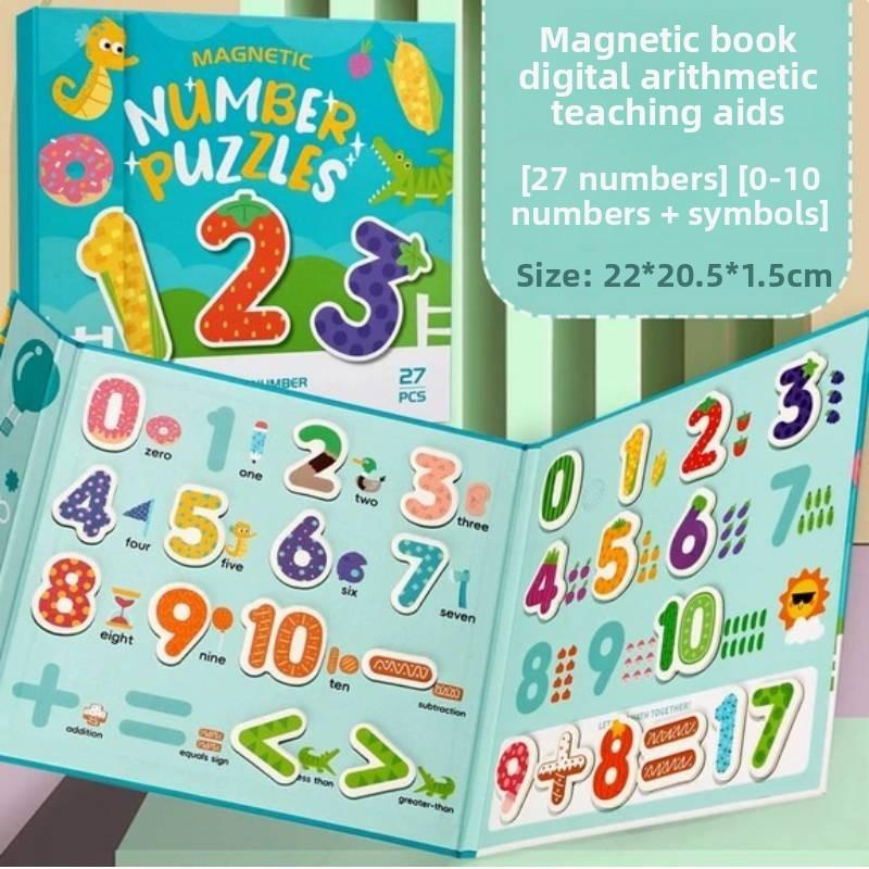 Wooden Magnetic Fraction Board Educational Toy For Third Grade Math Learning