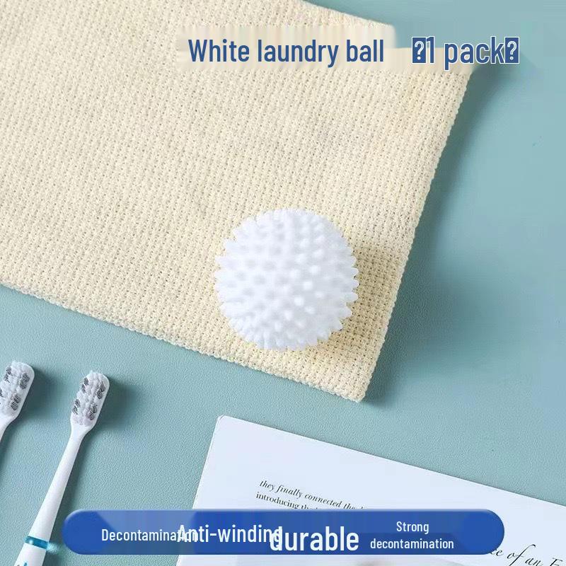 Magic Anti-Tangle Washing Ball: Stain Removal, Lint Remover, Anti-Static, Knot-Free Cleaning for Clothes
