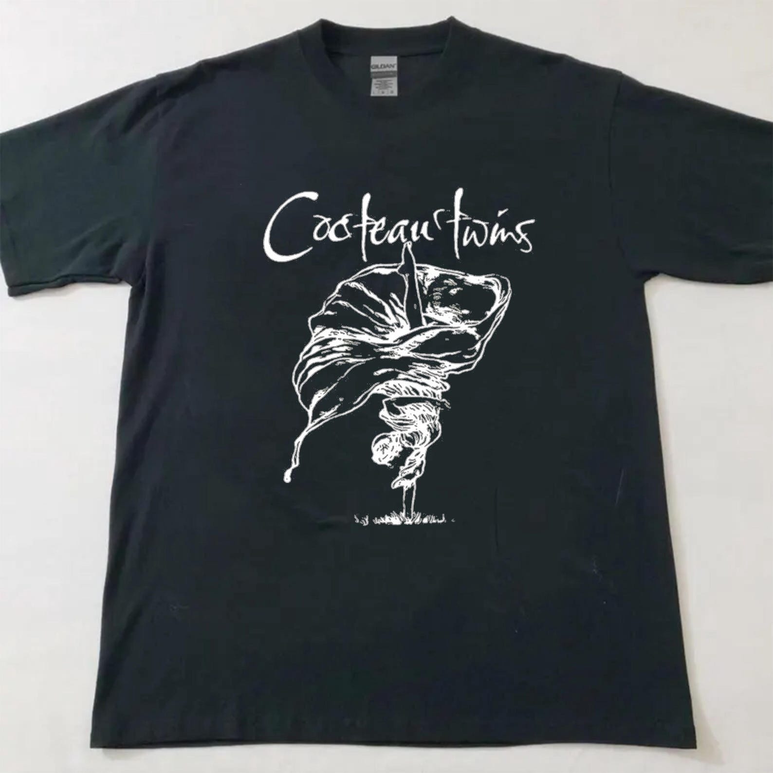 Cocteau Twins T-Shirt 90s Alt Rock Tee, Unisex Cotton, Retro T-Shirt, Goth Clothing, 3XL