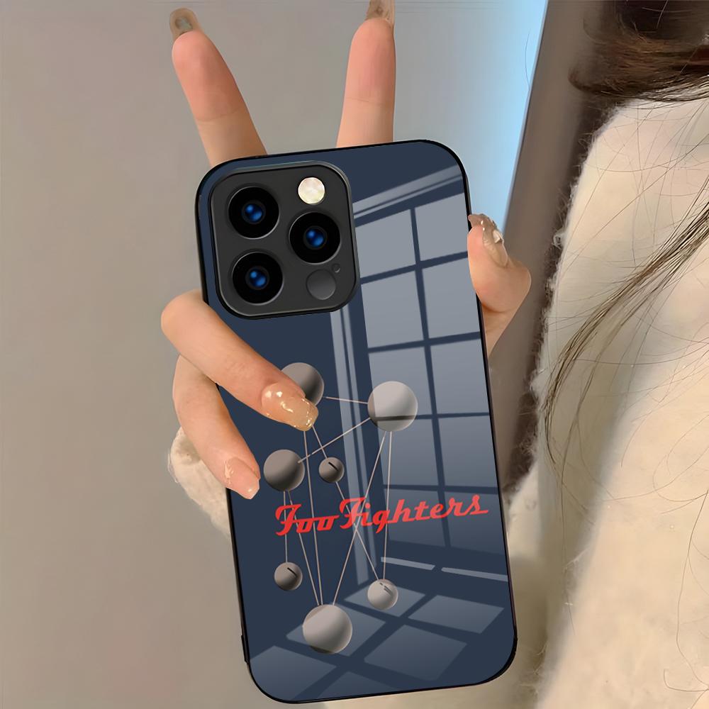 

The Band F-FOO F-FIGHTERS Phone Case For IPhone 17 Pro Max 16 15 14 Pro Max 13 11 Plus Glass Cover iPhone 11 Pro Max