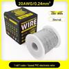 1007 PVC Electronic Wire 16AWG-30AWG Tinned Copper, Flying Lead Aviation Wire