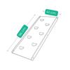 Double-Sided Slide Moon - White