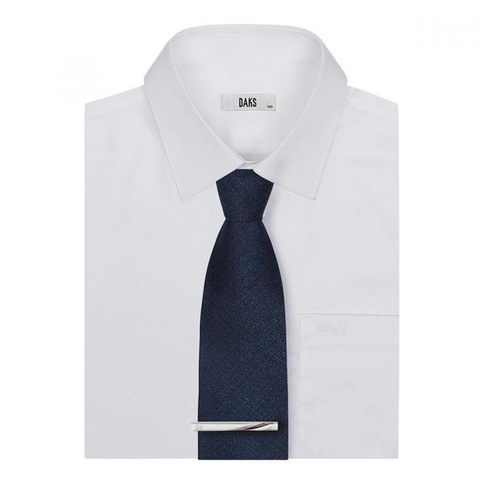 DakS Men S Diagonal Cutting Point Tie Pin dmf1actp136S1