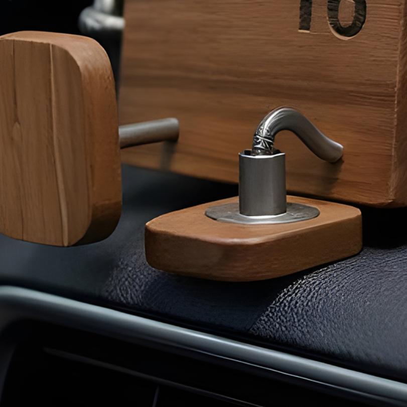 Деревянная кукла с трясущимися ногами, Деревянный трясущийся человечек, Украшение на приборную панель автомобиля, Автоматическое движение, Активируемое движением, Забавная деревянная кукла-марионетка с трясущимися ногами CN