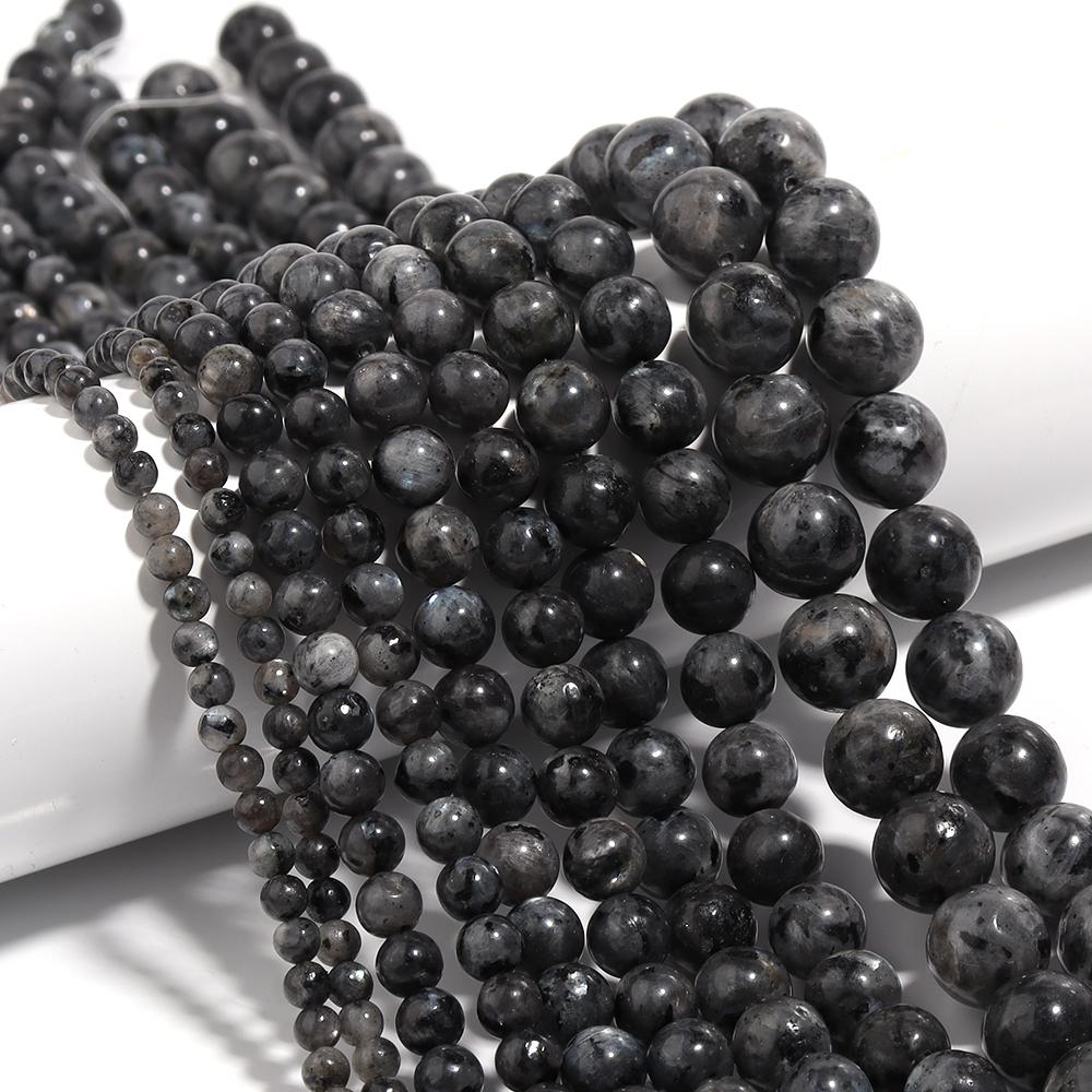 Natural Stone 4 6 8 10 12mm Round Tiger Eye Amethyst Agate Jades Stone Spacer Bead For Jewelry Making Diy Bracelet Needlework
