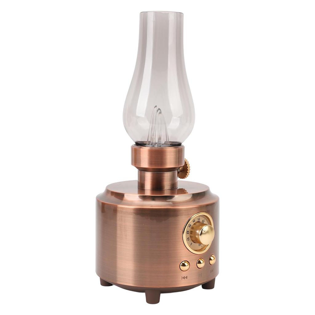 Speaker Vintage Table Lamp Support USB Memory Card   Input Wireless Speaker for Bedroom Bar