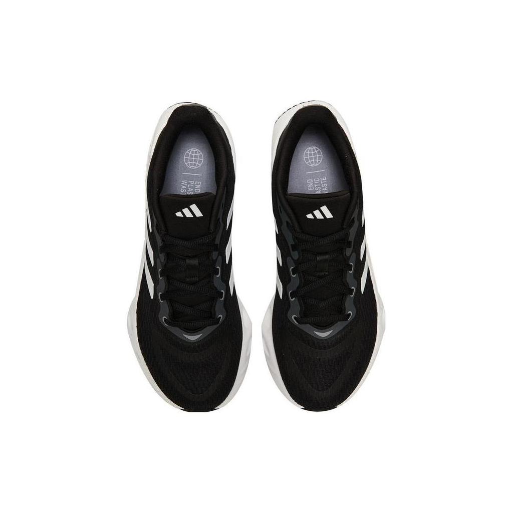 Adidas Switch Run Black White Women Sneakers Core-Black Cloud-White Halo-Silver IF5733
