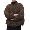 Women's Mid-Age & Elderly Casual Plus-Velvet Warm Jacket - Stylish Cotton Winter Coat