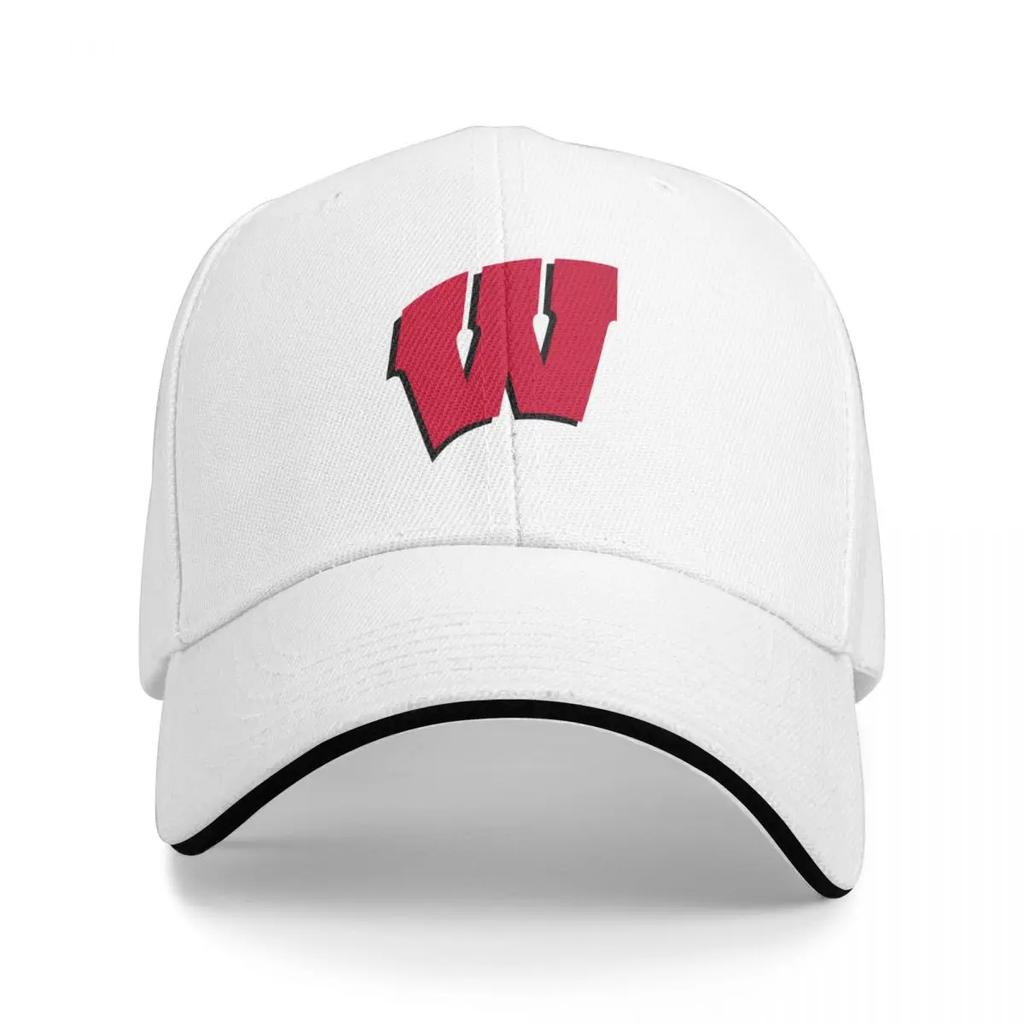 University of Wisconsin-Madison W Baseballkappe Golfhut Mann Derbyhut Teahut Mädchen Herren
