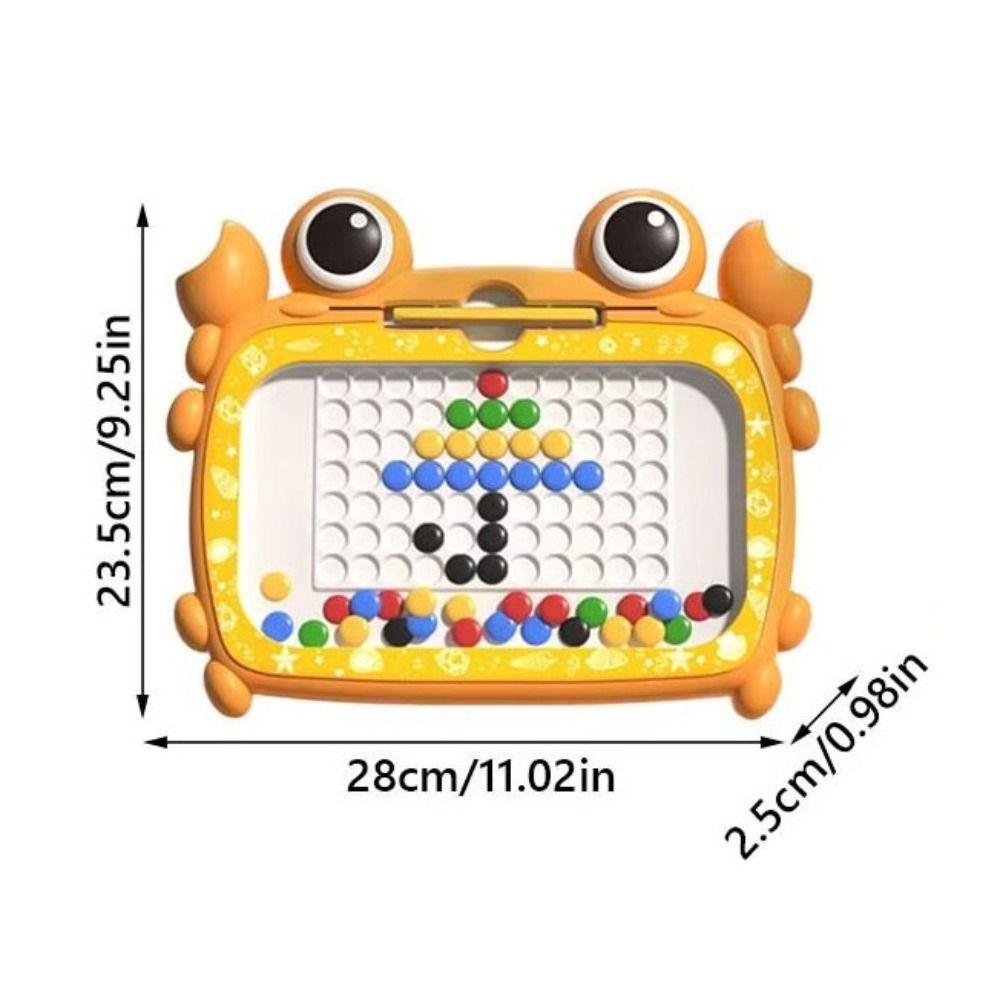 Drawing Magnetic Crab Drawing Board with Magnetic Pen Magnetic Sketchpad Teens School