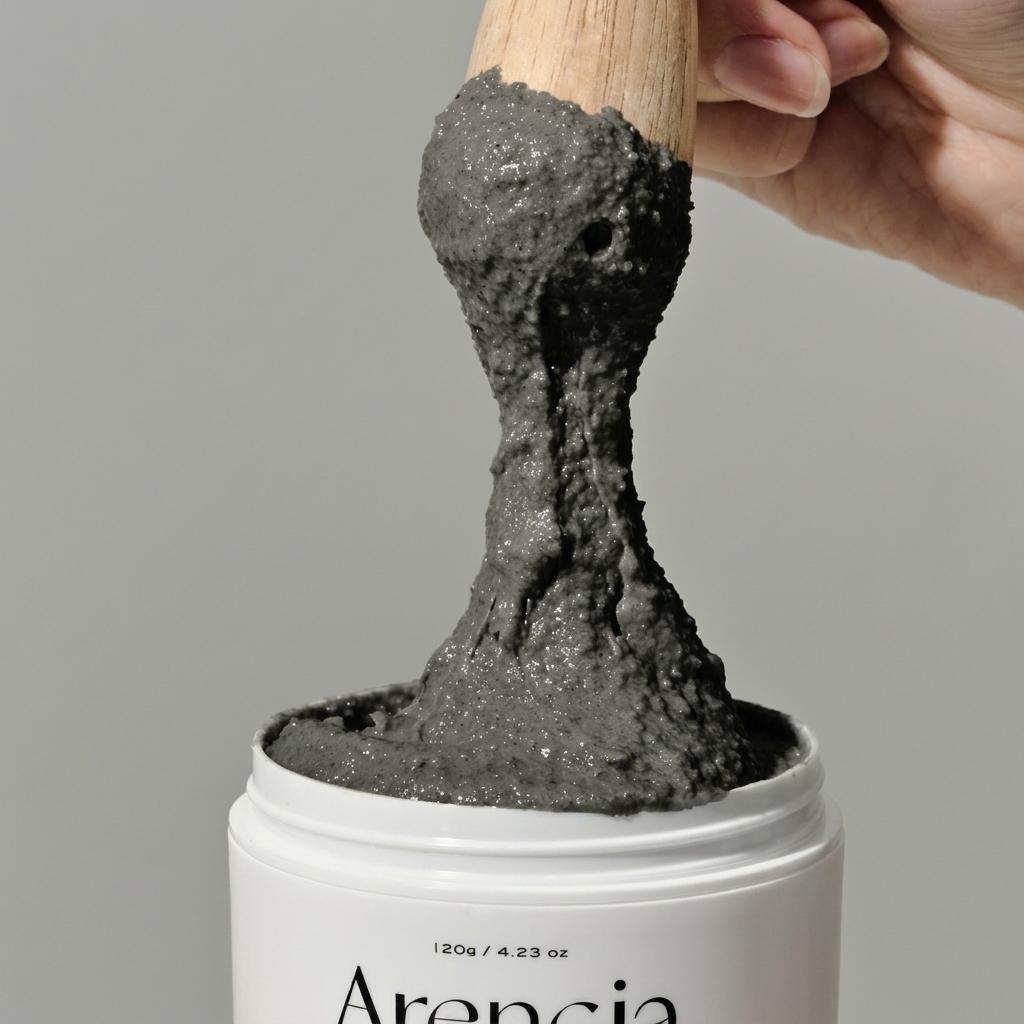 Arencia Black Tea Mochi Soap Cleanser 120ml (+Free gift)