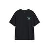 Li Ning Wade Series Letter Print Ice Feel Moisture Wicking Short Sleeve Drop Shoulder T-Shirt Unisex T-Shirt AHSTA25-1