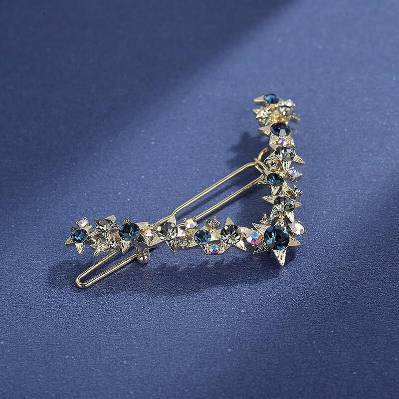 CHIMERA V-Shaped Star Hair Clip, Hair Accessory, Half-Up Clip