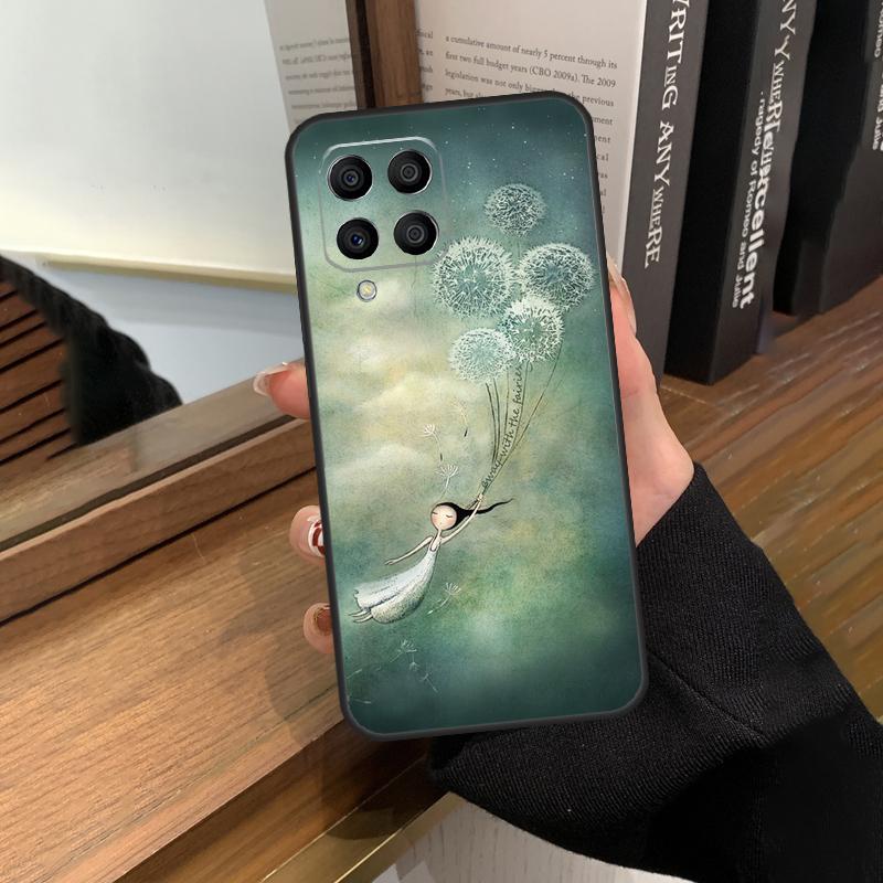 

Чехол с изображением одуванчика для Samsung Galaxy M32 M52 M12 M22 M13 M23 M33 M53 M14 M34 M54 M31 M51 M20 M31s M30s Samsung M53