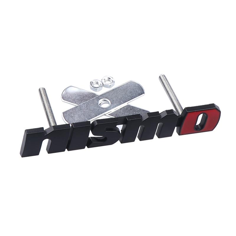 Multifunktionale Auto Frontgrill Nismo Emblem Aufkleber Exterieur Zubehör für Nissan Tiida Teana Juke Note Versa Almera X-Trail