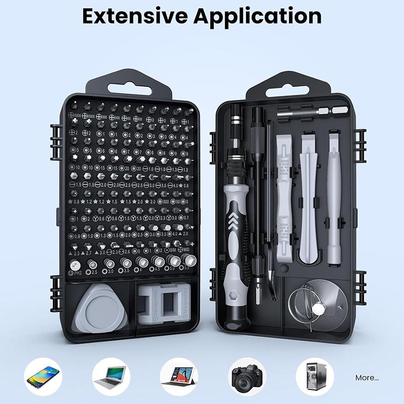 115 In 1 Multifunctional Screwdriver Set Mobile Phone Tablet Clock Iphone Glasses Universal Magnetic Repair Small Hand Tools