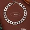 ZA Non-mainstream Hip-hop Punk Style Electroplating Platinum Trend with Creative Street Necklace Jewelry Short