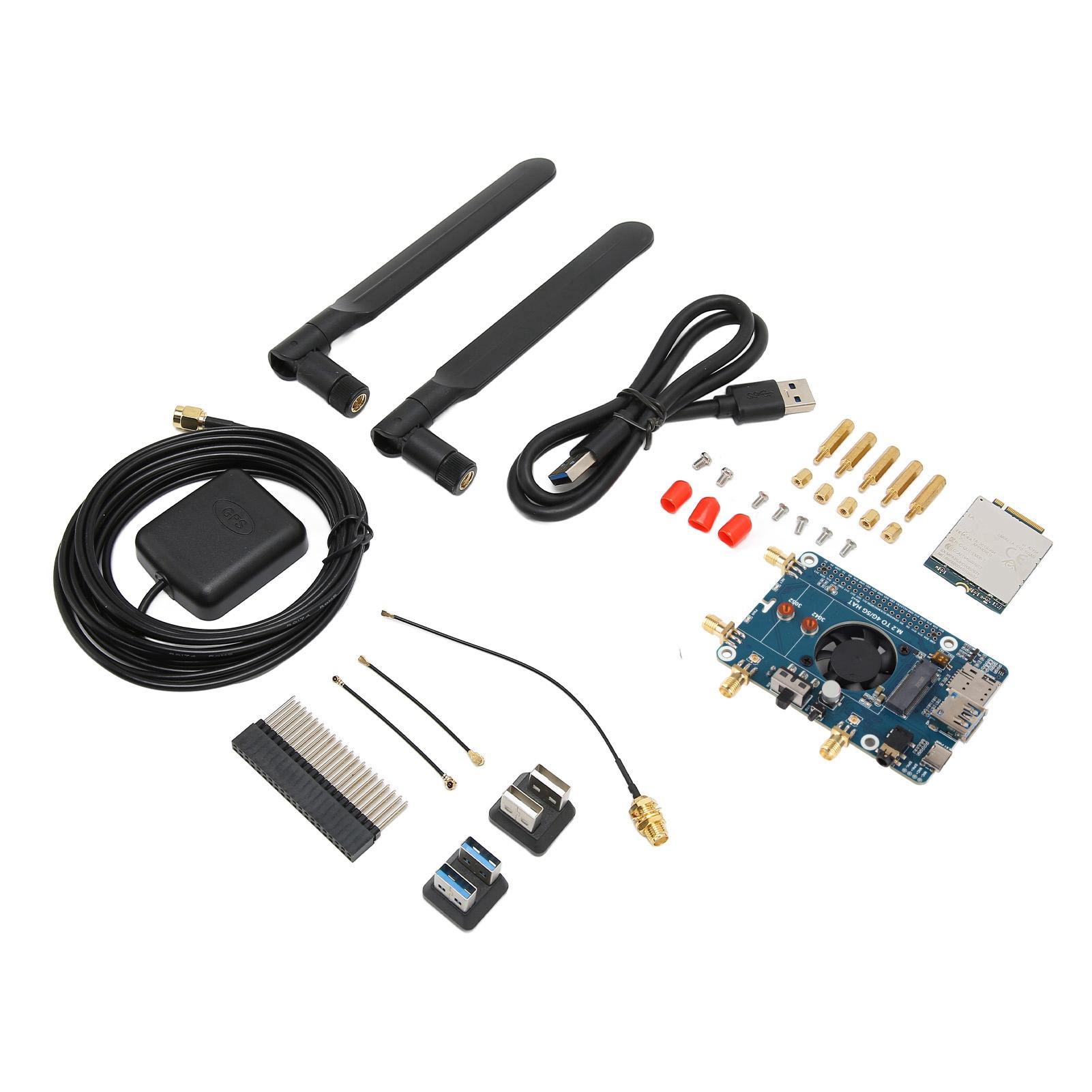 

Dual Antennas LTE Cat 6 Expansion Board Multiple Country Band GNSS Positioning LTE A Expanding