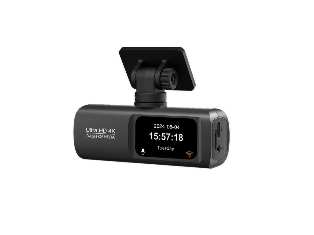 Cross-Border V22 4K HD Front & Rear Dual-Recording Dash Cam with GPS Trajectory & Mobile Connectivity