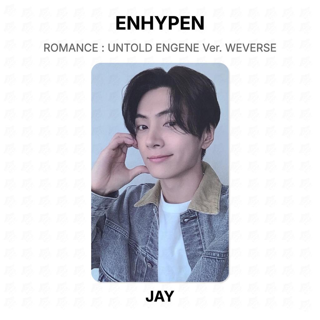 ENHYPEN ROMANCE : UNTOLD ENGENE Ver. WEVERSE Official Photocard