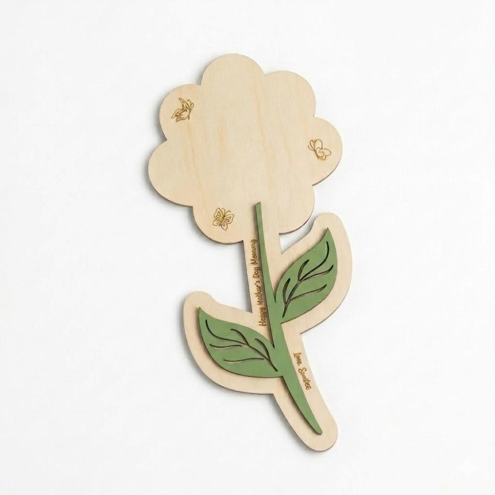 Unfinished Wood DIY Painting Crafts Handmade Table Decoration Wooden Ornament Classroom Activity