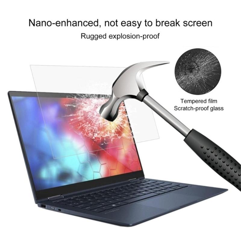 Clear 14Inch Laptop Screen Protector Film High Transparently Tempered Glass Film Anti Fingerprint for Pavilion