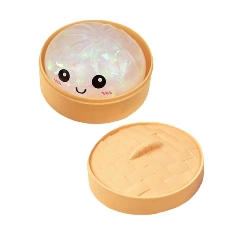 Kawaii Ravioli Giocattoli Morbidi Calendario dell'Avvento Ravioli a Lenta Risalita Sollievo dallo Stress Set Sensoriale Scatola a Sorpresa Decorazione da Scrivania Regali di Natale